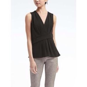 Banana Republic Crossfront Draped Blouse
